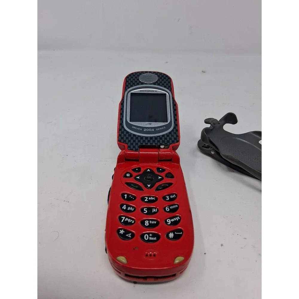 Vintage Motorola Nextel NASCAR #8 Dale Earnhardt Jr Cell Phone i736 Untested. V